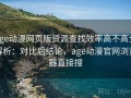 age动漫网页版资源查找效率高不高全解析：对比后结论，age动漫官网浏览器直接搜