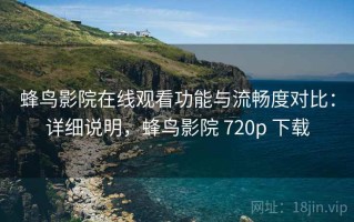 蜂鸟影院在线观看功能与流畅度对比：详细说明，蜂鸟影院 720p 下载