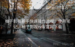 柚子影视新手快速操作流程：使用笔记，柚子影视tv版官网下载