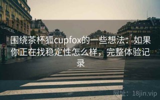 围绕茶杯狐cupfox的一些想法：如果你正在找稳定性怎么样，完整体验记录
