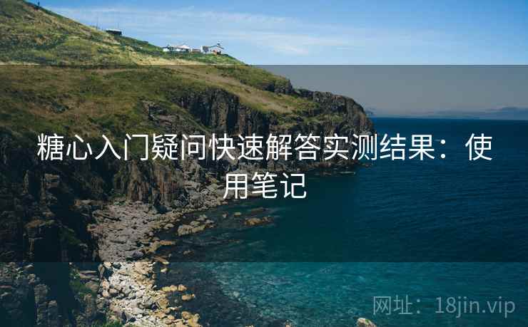 糖心入门疑问快速解答实测结果：使用笔记